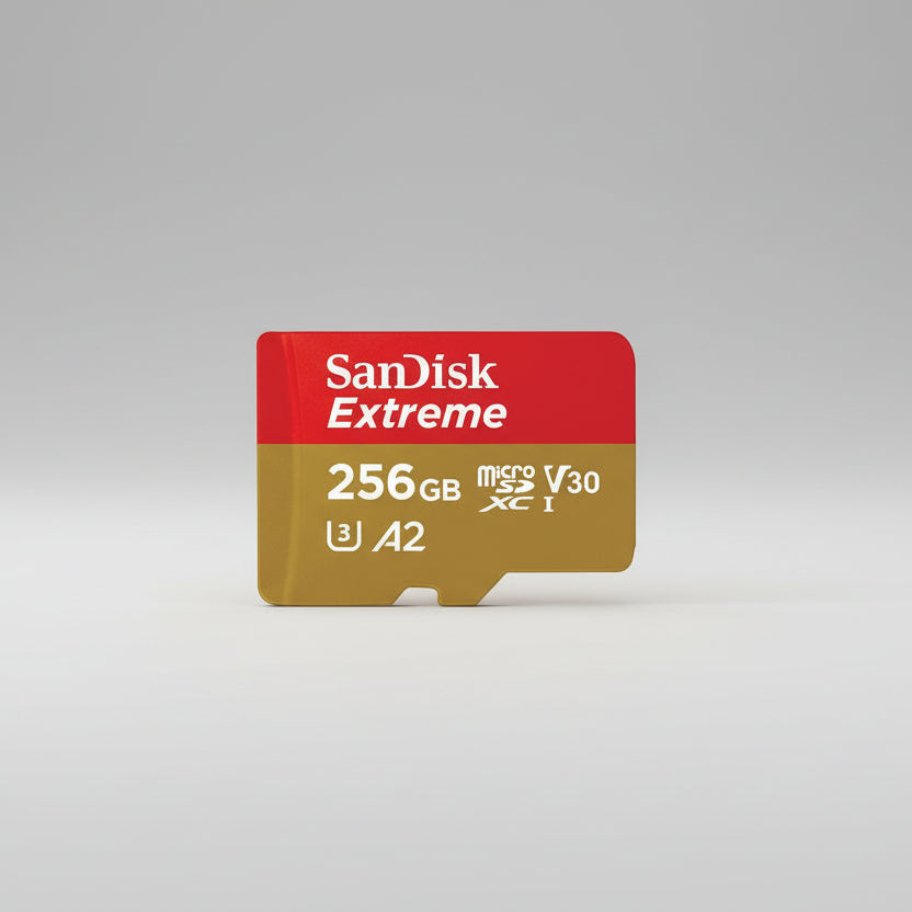 SanDisk 256GB microSD card for modded Nintendo 3DS - maximum storage, pre-installed games and emulators