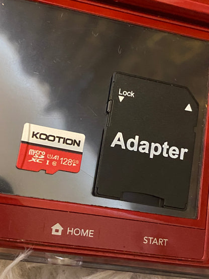 Flame Red Nintendo 3DS - Modded, 128GB SD