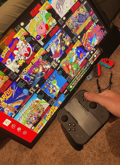 Modded Nintendo Switch – 128GB SD, Plug & Play, Preloaded Games + Full Accessories