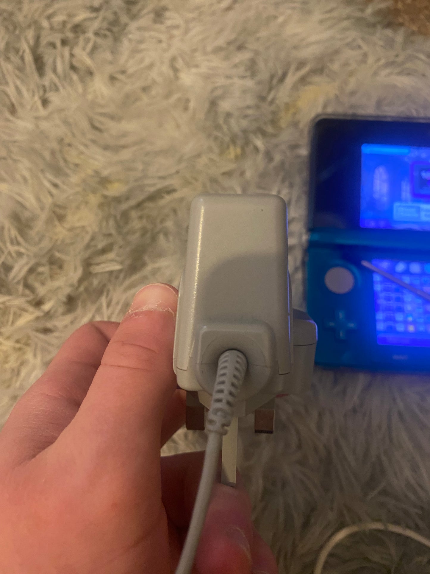 Aqua Blue Nintendo 3DS - Modded, 128GB SD