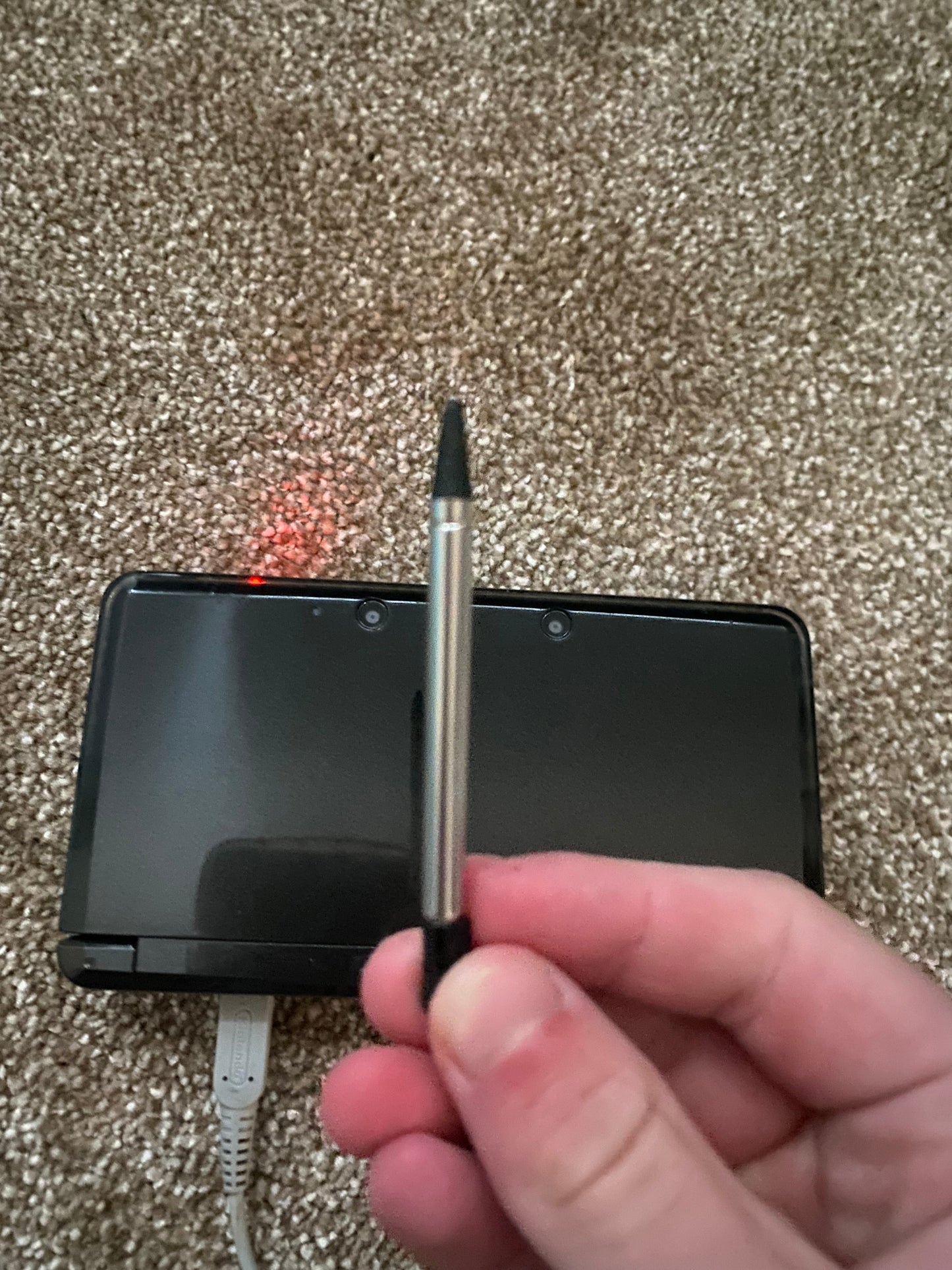 Cosmos Black Nintendo 3DS - Modded, 128GB SD