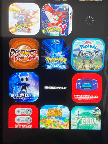 Modded Nintendo Switch – 128GB SD, Plug & Play, Preloaded Games + Full Accessories