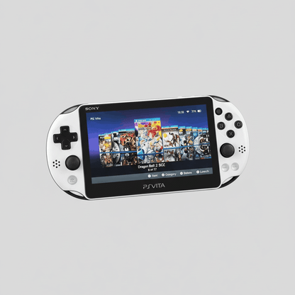 Modded PS Vita with custom firmware 64GB-256GB SD card preloaded games and emulators white console