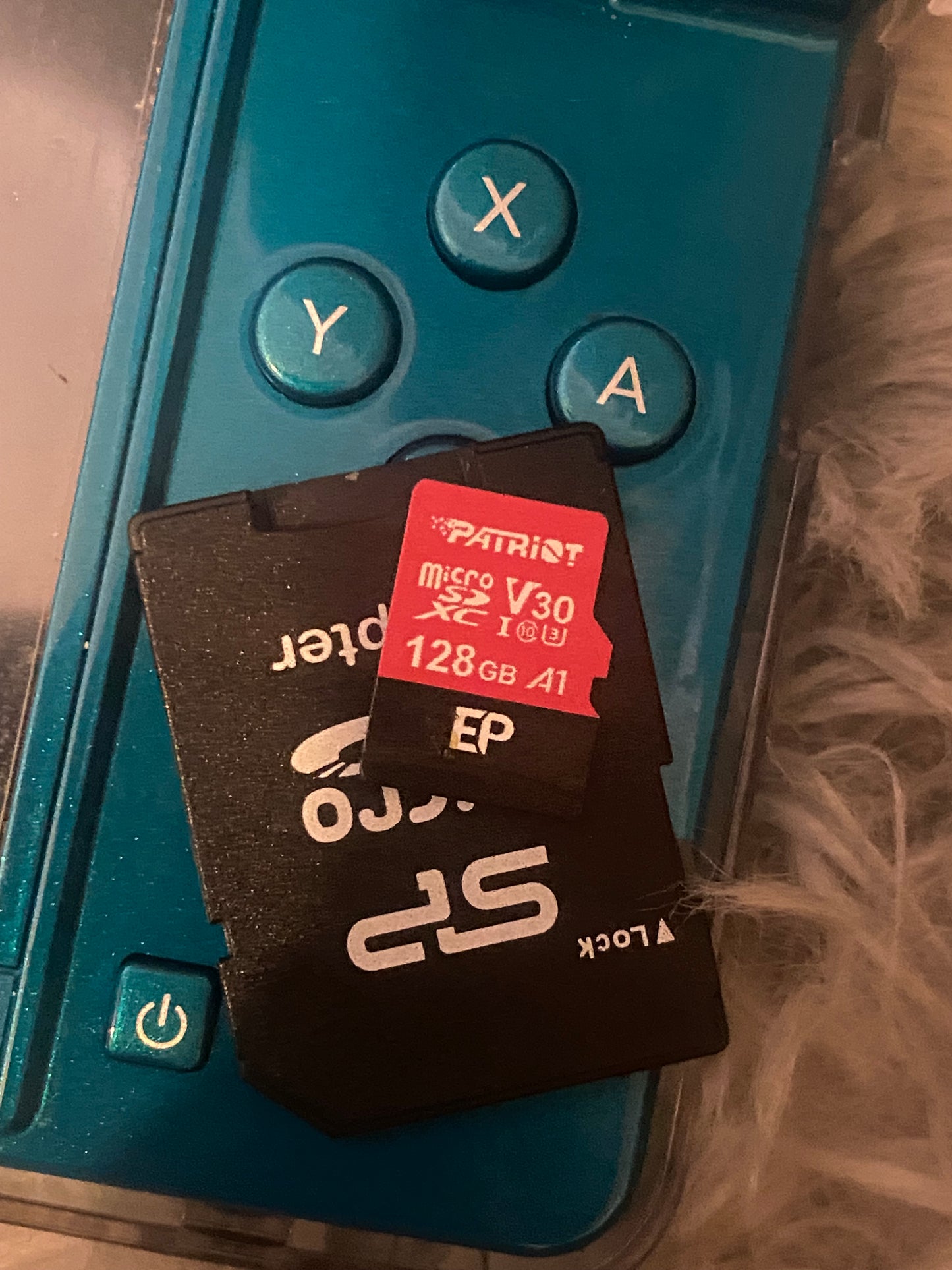 Aqua Blue Nintendo 3DS - Modded, 128GB SD