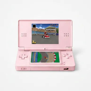 Modded Nintendo DS Lite pink - pre-installed games ready to play UK seller