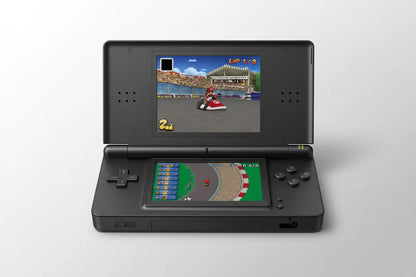 Green Nintendo DS Lite modded console open - 64GB/128GB/256GB SD card options