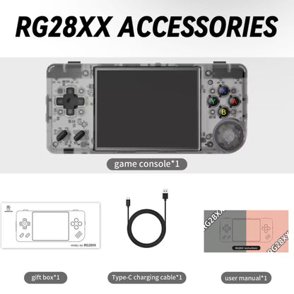 ANBERNIC RG28XX portable emulator - premium build quality, custom Linux firmware, plug and play gaming