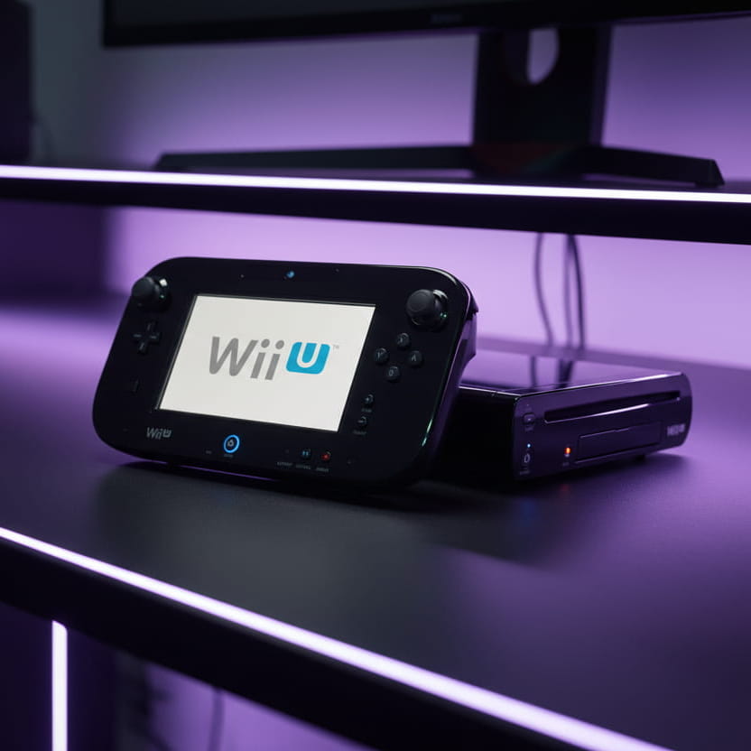 Modded Nintendo Wii U console with GamePad - custom firmware CFW installed with 64-256GB SD card UK