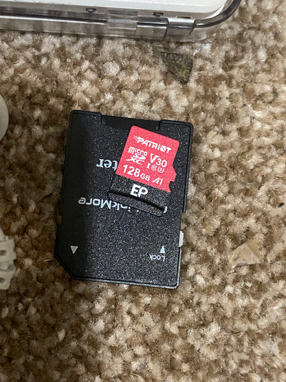 White x Aqua Blue Nintendo 3DS - Modded, 128gb