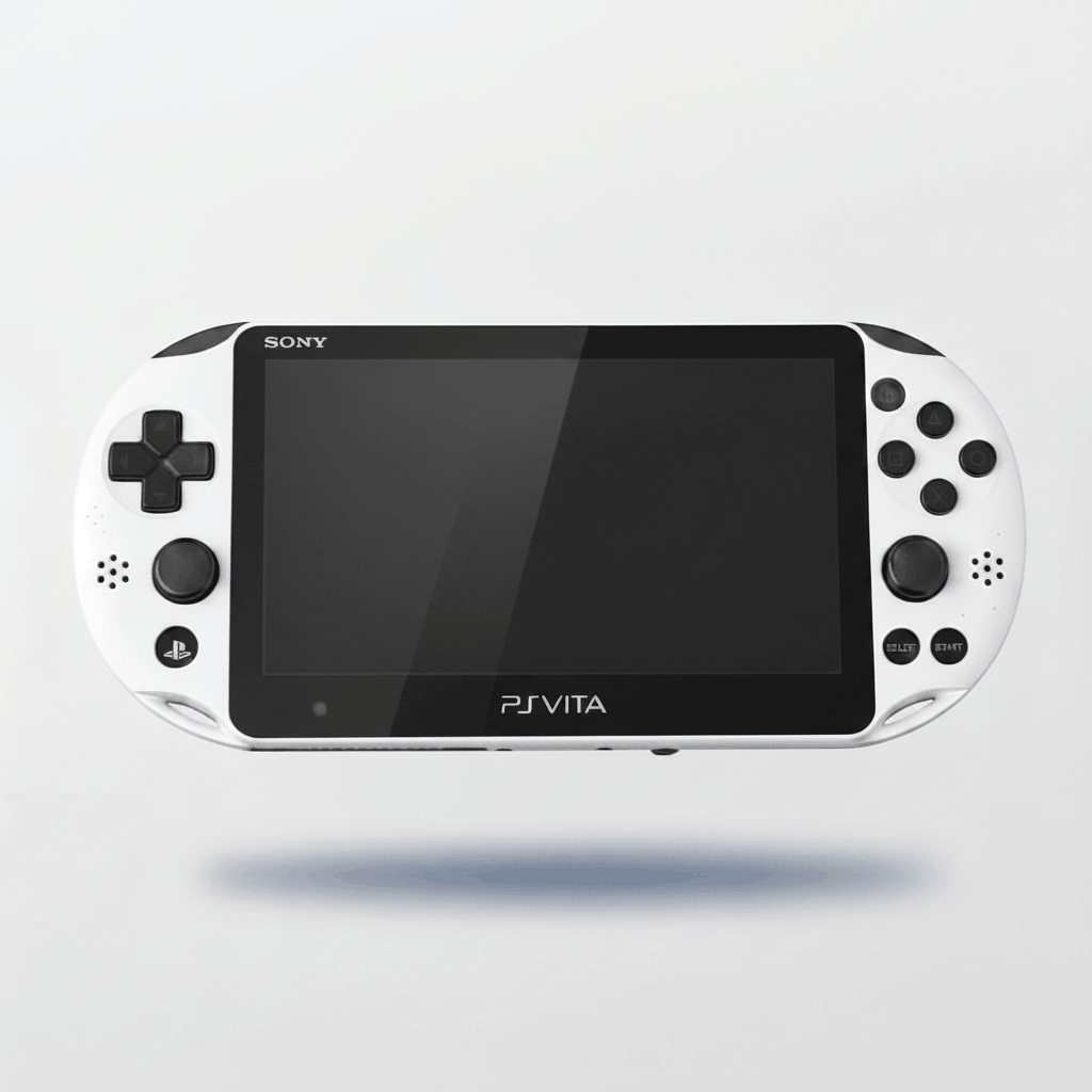 Sony PS Vita 2000 Glacier White modded handheld console with custom firmware and pre-installed games - ModxGaming UK