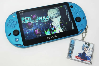 PlayStation Vita blue modded console - 64-256GB storage options, retro games pre-installed UK
