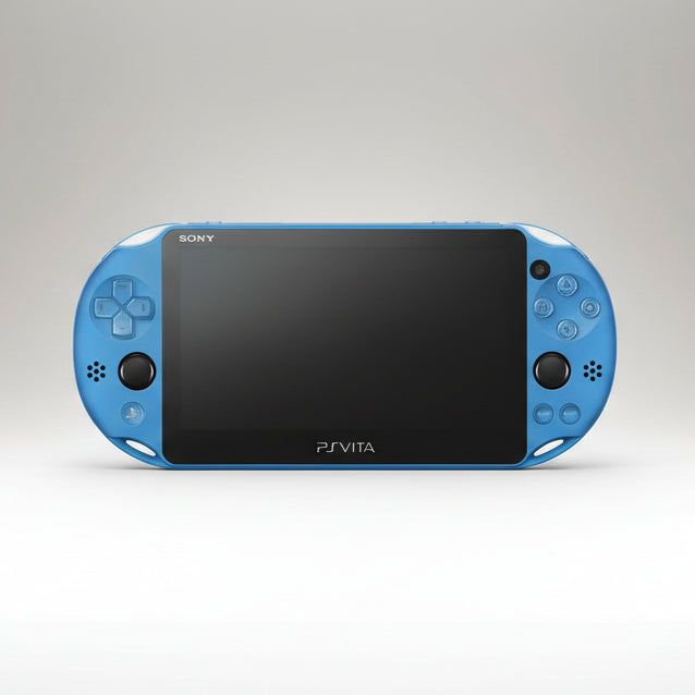 Blue PS Vita modded system - pre-loaded games, custom firmware, 64-256GB available, UK warranty
