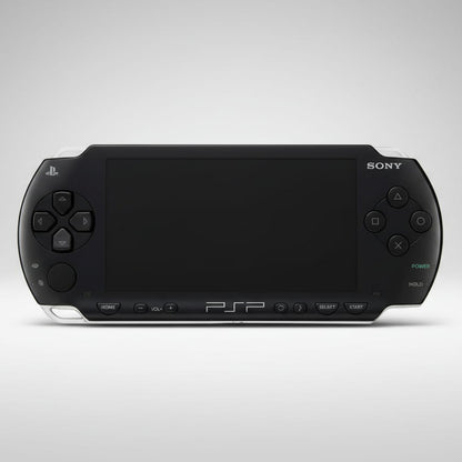 Black PSP-1000 modded console - custom firmware, NES SNES GBA PS1 emulators, 6-month warranty
