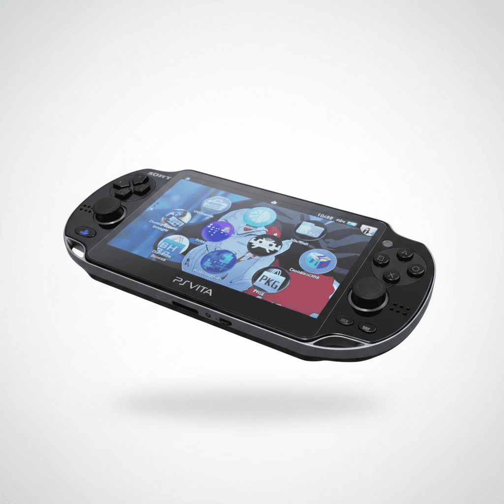 Sony PS Vita 1000 OLED modded handheld console with custom firmware pre-installed games on screen – ModxGaming