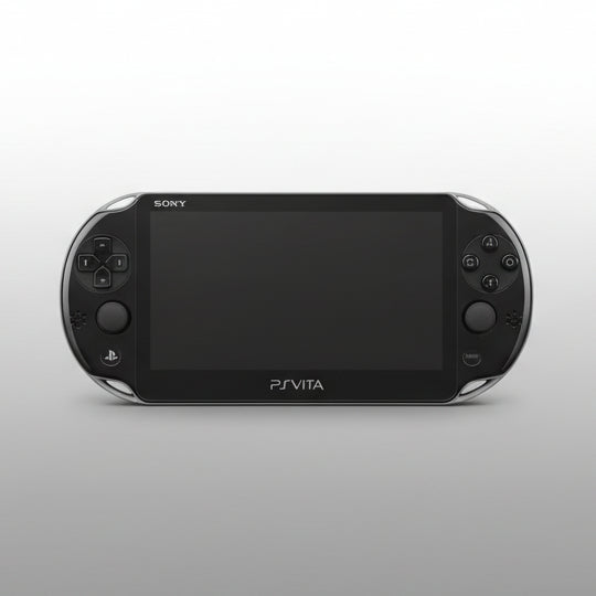 Black PlayStation Vita modded - custom firmware handheld, 64-256GB options, UK seller, warranty
