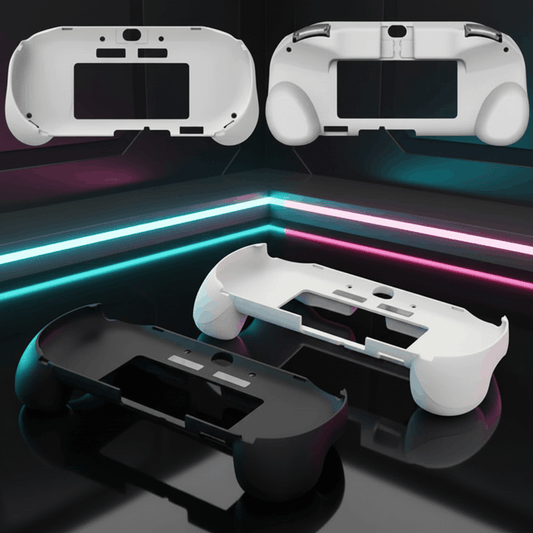 PS Vita 2000 white grip case L2 R2 triggers ergonomic gaming accessory 