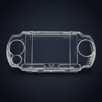Clear protective case for PSP2000 and PSP3000 - crystal hard shell transparent cover