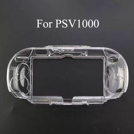 Clear protective case for PS Vita 1000 - crystal hard shell transparent cover PSV1000 model