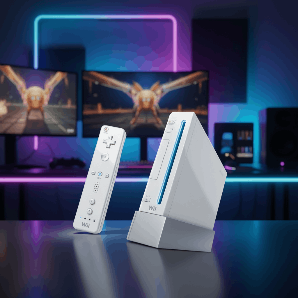 Modded Nintendo Wii console white with homebrew custom firmware and 64-256GB SD card UK
