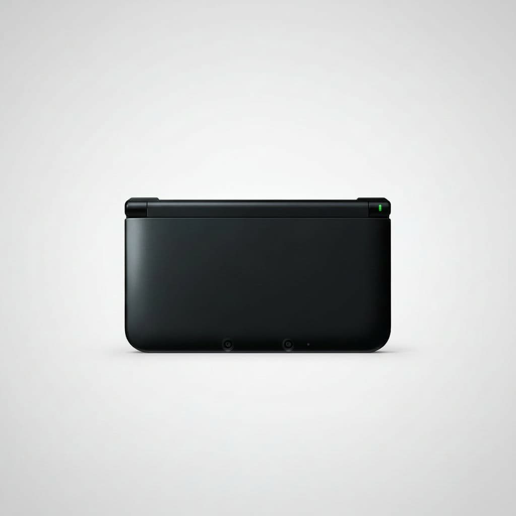 Black modded Nintendo 3DS XL closed, Luma3DS custom firmware and homebrew emulators – ModxGaming UK
