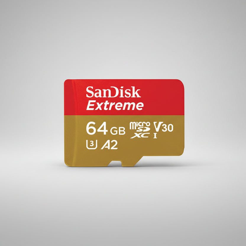 SanDisk Extreme 64GB microSD card loaded with games and emulators for the modded Wii U console UK