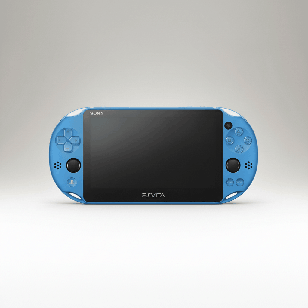 Blue PS Vita modded system - pre-loaded games, custom firmware, 64-256GB available, UK warranty

