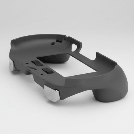 PS Vita 2000 grip case blue accent L2 R2 trigger buttons